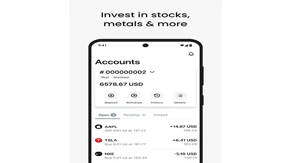 Exness APK Screenshot