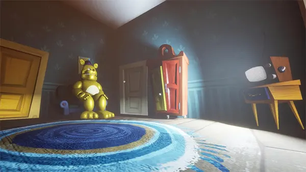 Hello Neighbor Fredbear Mod APK Screenshot