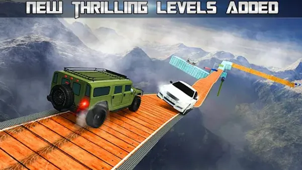 Impossible Car Stunts Mod APK Screenshot