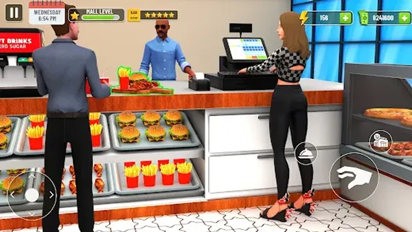 Mall & Fast Food Simulator 3D APK Screenshot
