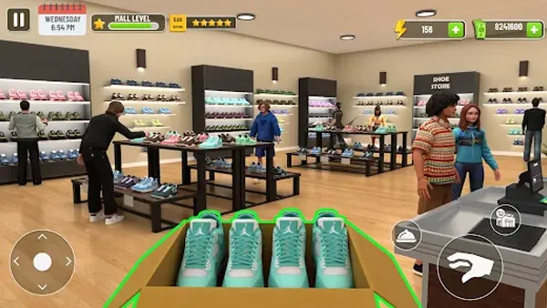 Mall & Fast Food Simulator 3D APK Screenshot