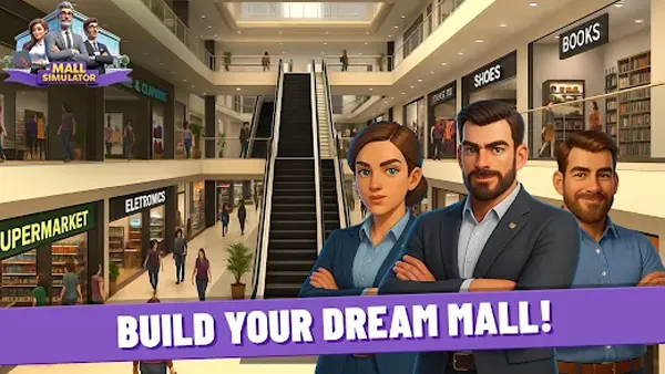 Mall & Fast Food Simulator 3D APK Screenshot
