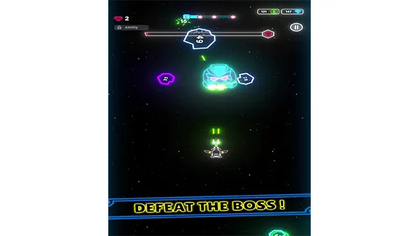 Neon Wings Mod APK (Unlimited Money) Screenshot