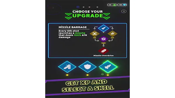 Neon Wings Mod APK (Unlimited Money) Screenshot