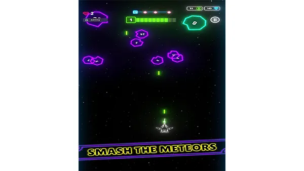 Neon Wings Mod APK (Unlimited Money) Screenshot