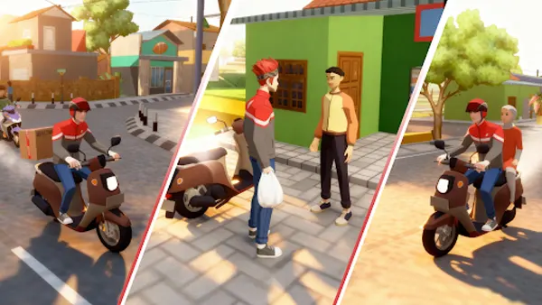 Ojol Life Simulator APK Screenshot