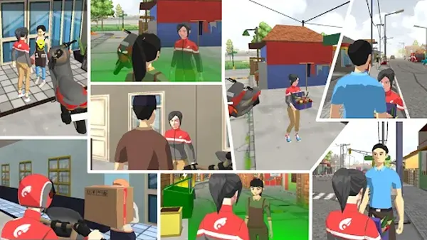 Ojol Life Simulator APK Screenshot