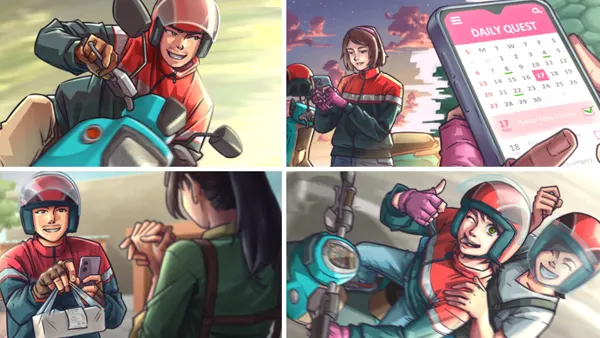 Ojol Life Simulator APK Screenshot