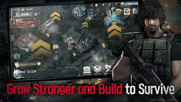 Resident Evil Survival Unit Mod APK Screenshot