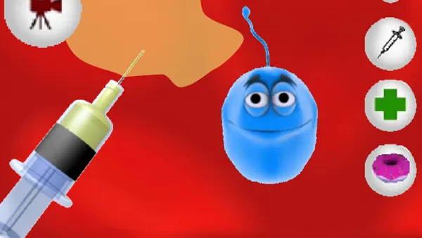 Talking Bacteria John APK Screenshot