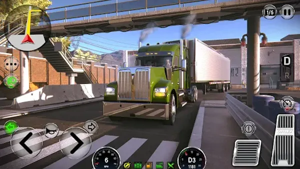 Truck Simulator Drive USA EVO Mod APK Screenshot