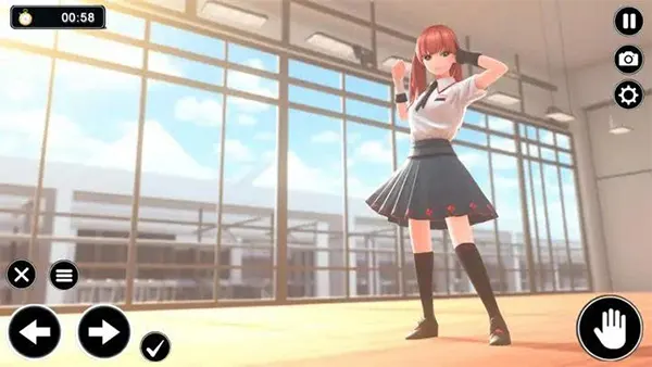 Anime Girl High School Games APK Screenshot