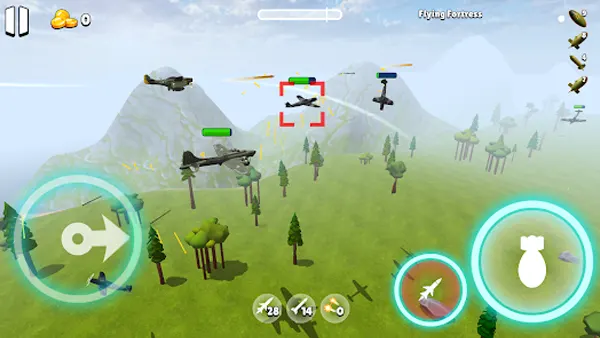 Bomber Ace Mod APK (Unlimited money) Screenshot