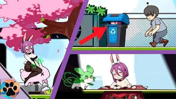 Bunny Girl's Strange Alien Adventure APK Screenshot