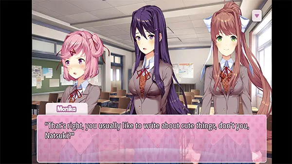 Doki Doki Literature Club APK Screenshot