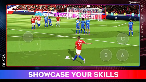 Dream League Soccer 2026 Mod APK (Unlimited Money) Screenshot