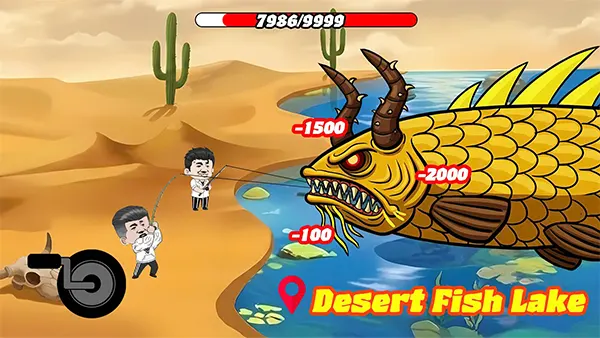 Fishing Mega Battle Mod APK (Unlimited Money) Screenshot