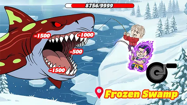 Fishing Mega Battle Mod APK (Unlimited Money) Screenshot