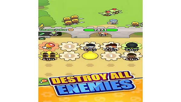 Gear Defenders Mod APK (Unlimited Money) Screenshot