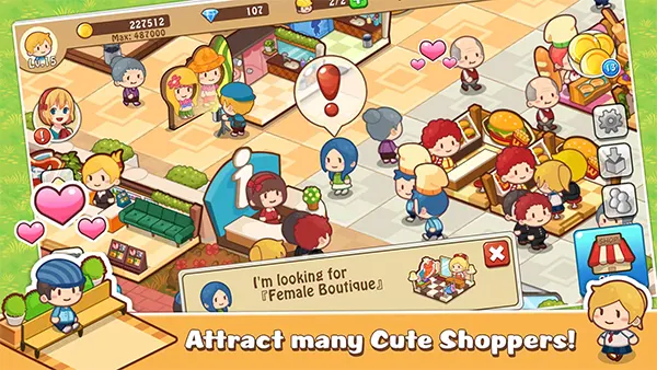 Happy Mall Story Mod APK (Unlimited Money) Screenshot