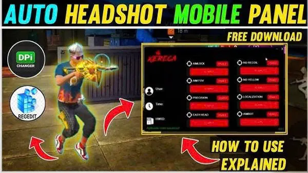 Head Macro APK (Free Fire) Screenshot