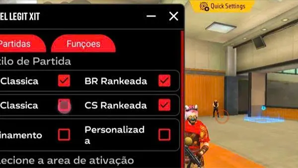 Painel Legit Xit APK (Free Fire) Screenshot