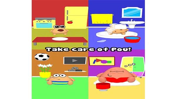 Pou 3D Mod APK (Unlimited Coins) Screenshot