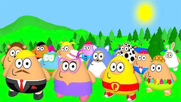 Pou 3D Mod APK (Unlimited Coins) Screenshot