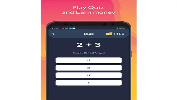 Quiz Solve Earn Money APK Screenshot