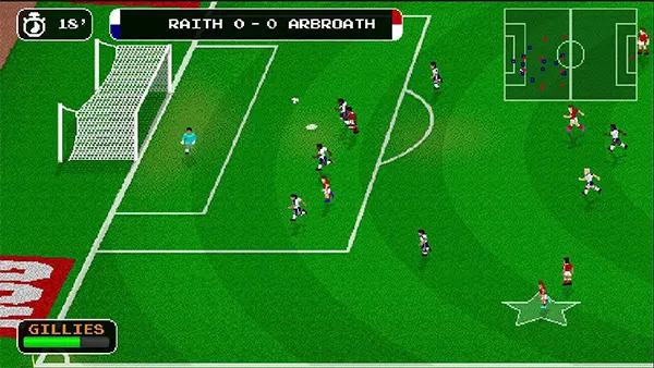 Retro Goal APK (Unlimited money) Screenshot
