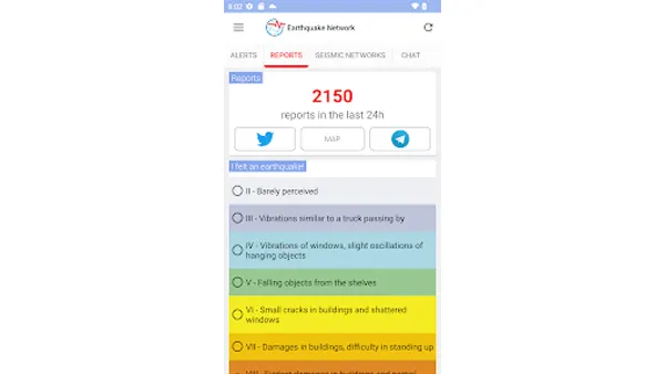 Sismo Detector Pro APK Screenshot