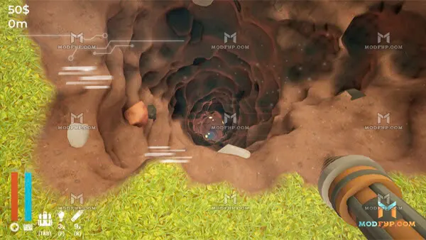 A Game About Digging A Hole APK Screenshot
