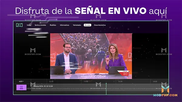 Canal RCN APK Screenshot