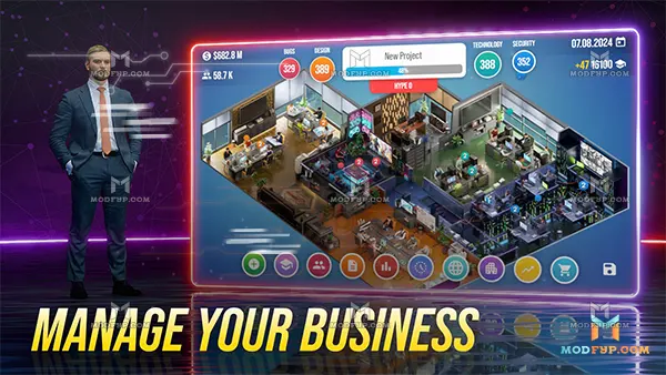 Console Tycoon Mod APK Screenshot