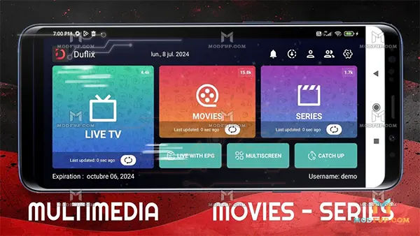 Duflix APK (Android App) Screenshot