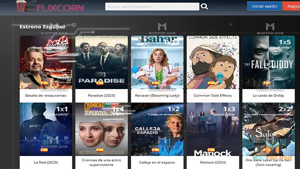 Flixcorn (Español) Screenshot