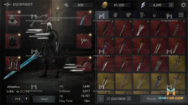 Shadow Hunter Mod APK (Unlimited Money) Screenshot