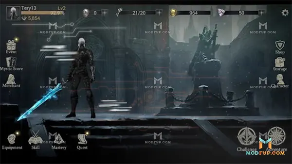 Shadow Hunter Mod APK (Unlimited Money) Screenshot