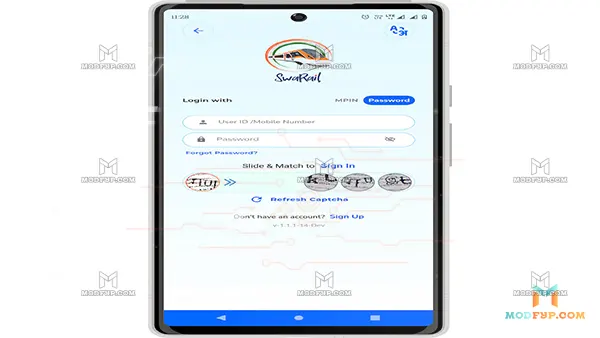 SwaRail APK Screenshot