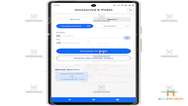 SwaRail APK Screenshot