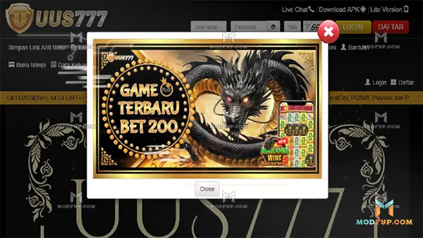 UUS777 Screenshot