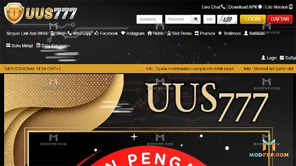 UUS777 Screenshot