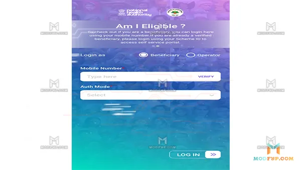 Ayushman App Screenshot