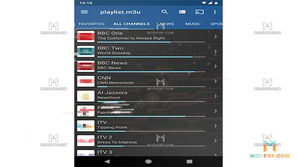 By IPTV Pro APK 2025 (Premium) Screenshot