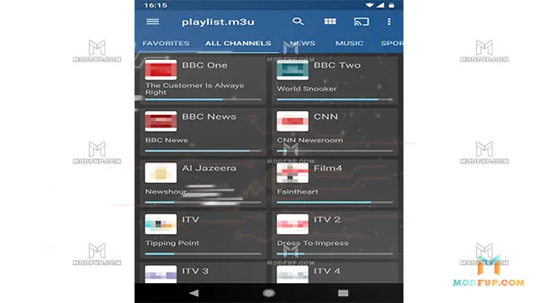 By IPTV Pro APK 2025 (Premium) Screenshot