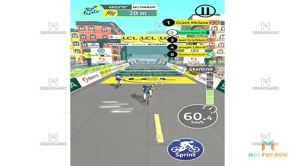 Cycling Legends Mod APK (Unlimited Money) Screenshot