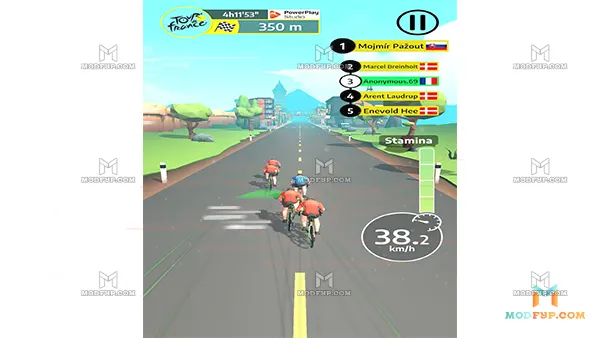 Cycling Legends Mod APK (Unlimited Money) Screenshot