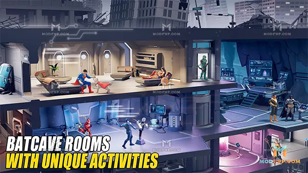 DC Dark Legion Mod APK (Unlimited Everything) Screenshot