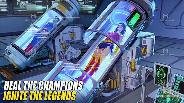DC Dark Legion Mod APK (Unlimited Everything) Screenshot