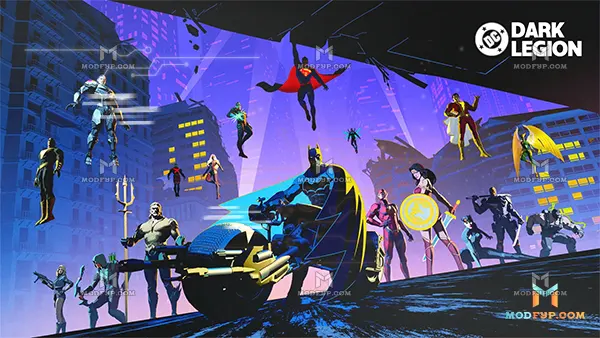 DC Dark Legion Mod APK (Unlimited Everything) Screenshot